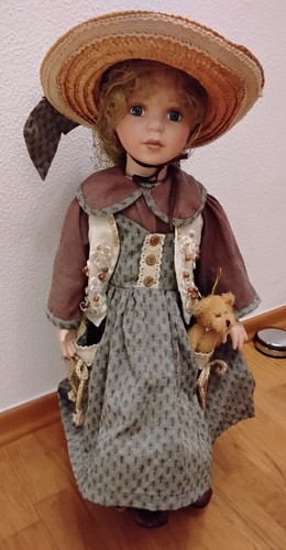 Dekorative porzellan puppe - dekorative, 65