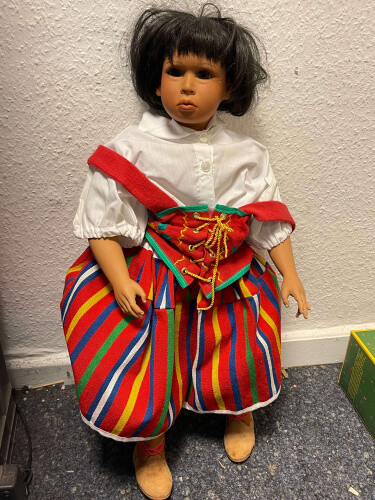 Künstlerpuppe porzellan puppe - künstlerpuppe,