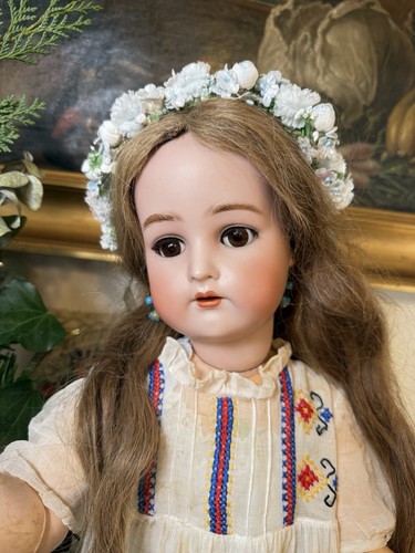 Schöne antike porzellankopf - schöne,