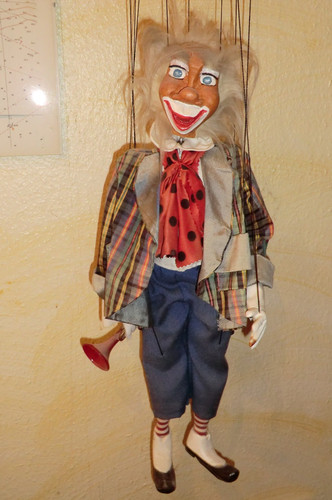 Marionetten puppe clown ca - marionetten,