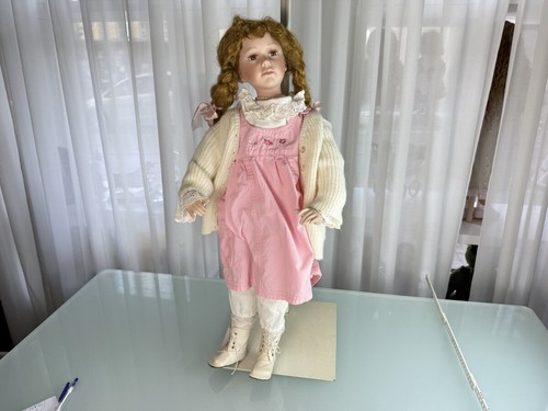 Künstlerpuppe porzellan puppe - porzellan,