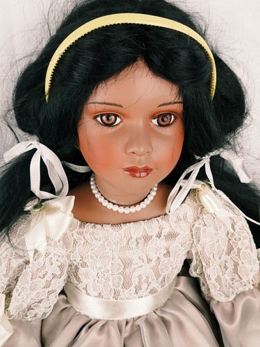 Porzellanpuppe court dolls - court,