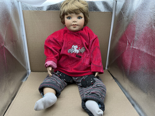 Künstlerpuppe porzellan puppe - künstlerpuppe,